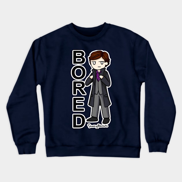 Bored Crewneck Sweatshirt by AshAroha